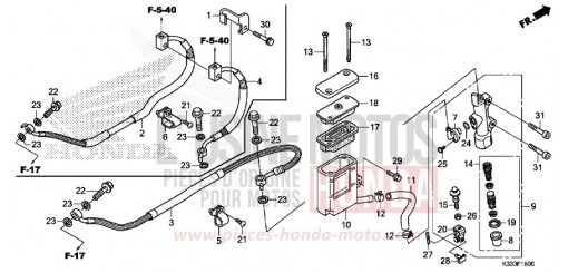 REAR BRAKE MASTER CYLINDER CBR250RF de 2015